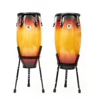 Congas con atriles 10" y 11"
